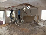 repairing a 1990's kitchen ceiling reno